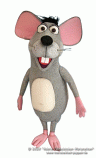 Mouse foam puppet                       