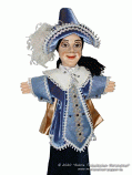 Musketeer hand puppet  