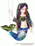 Mermaid Alana marionette
