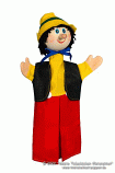 Pinocchio hand puppet