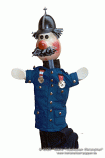 Policeman hand puppet 
