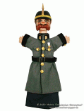 Policeman retro hand puppet 