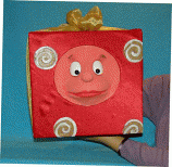 Present foam puppet   
