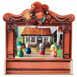 Home puppets theater mini 