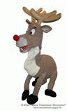 Deer foam puppet         