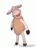 Sheep foam puppet                                   