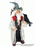 Wizard Merlin marionette