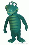Alligator foam puppet