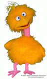 Bird foam puppet