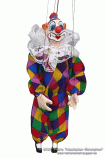 Clown Bom marionette 