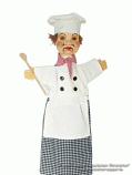 Chef hand puppet