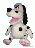 Dog foam puppet