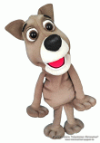 Dog foam puppet