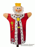 King hand puppet  