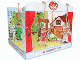 Paper puppet theater "Little Red Riding Hood"