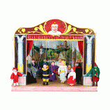 Home puppets theater and 12 marionettes   