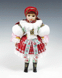 Uhersky brod czech doll                