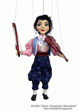 Violinist marionette 